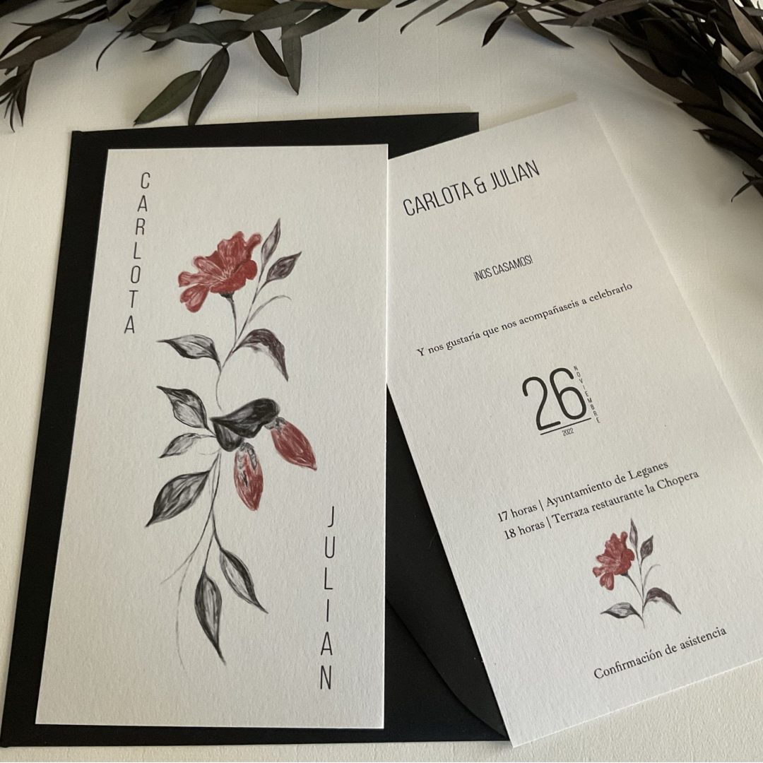 invitación de boda